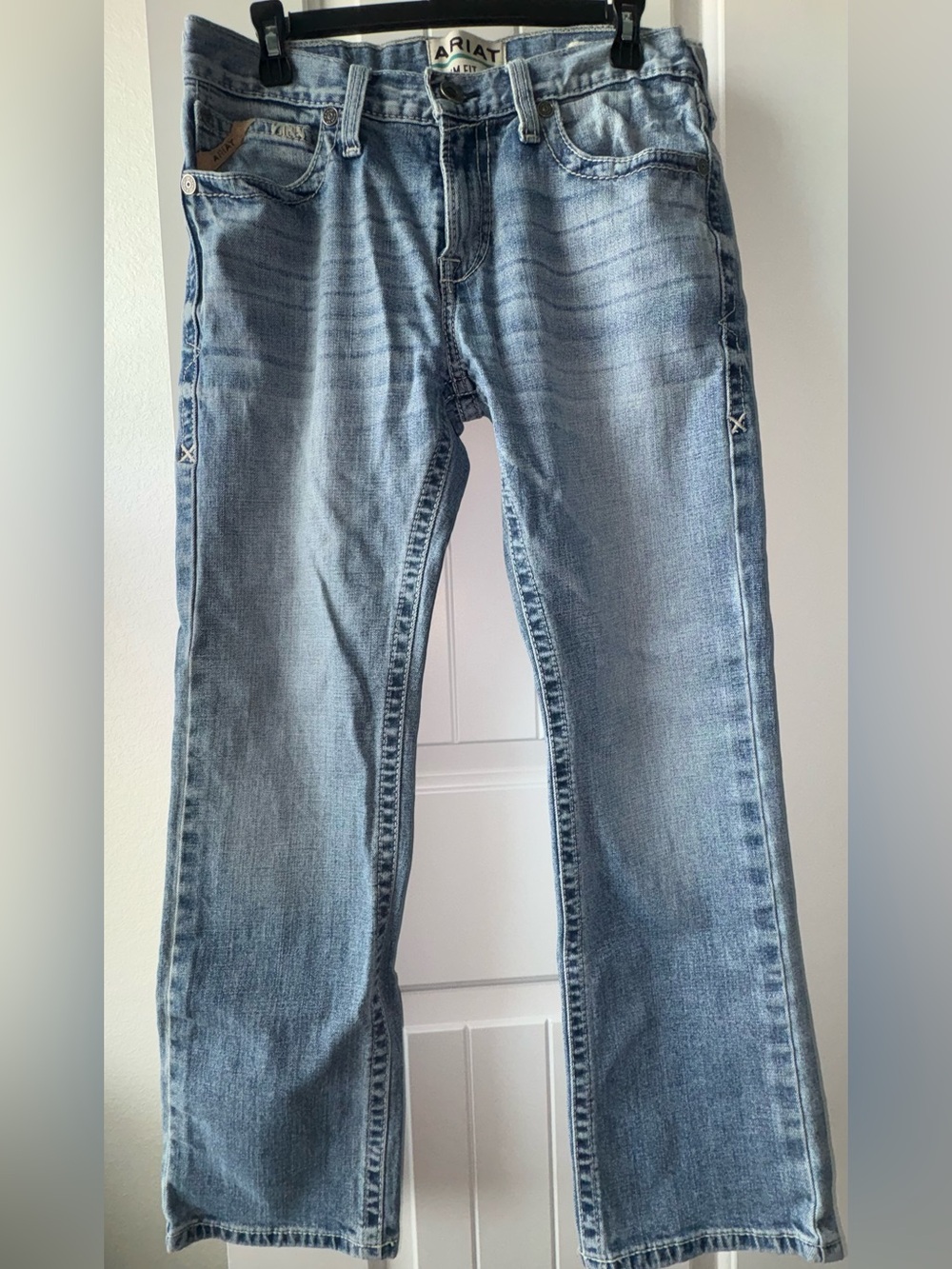 Ariat Light Blue Wash Men's Jeans